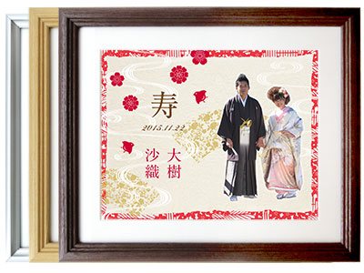 ウェルカムボード＜結婚式両親のプレゼント・披露宴の記念品・贈り物に人気の『しあわせの時計』＞